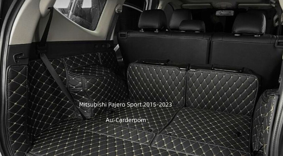 Fits Mitsubishi Pajero Sport 1524 Custom Made Trunk Boot Mats Liner Cargo Cover eBay