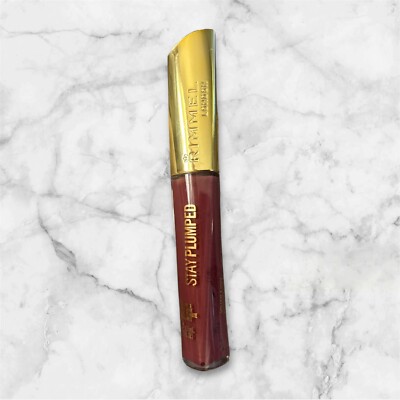 RIMMEL STAY PLUMPED LIP GLOSS 211 MAUVE MAMA