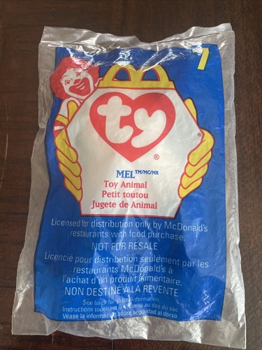 McDonald's 1993 Tag Ty Teenie Beanie Baby Mel The Koala 1998 #7 Error - Picture 3 of 3