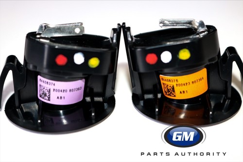 2015-2025 Silverado Tahoe Suburban Bowtie LED Puddle Light Kit 84408372 OEM GM - Picture 8 of 9