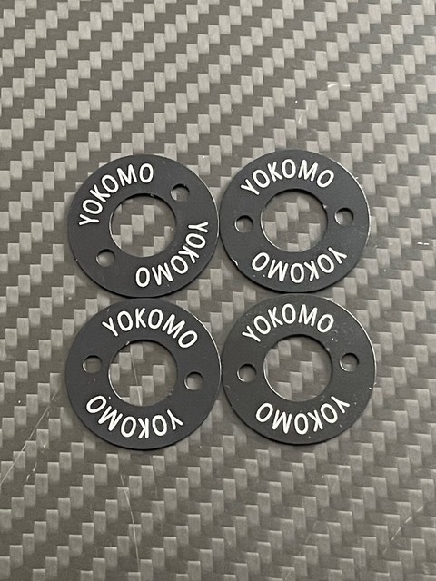 YOKOMO 870C YZ10 Dogfighter Alloy center plate black 4 YOKOMO 870C YZ10 Dogfighter Alloy center plate black 4