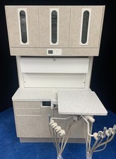 Adec 5580 Rear Treatment Cabinet w/ Dr Delivery & Assistant Pkg. (Greystone) 42"