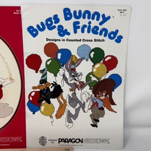 Walt Disney Bugs Bunny Counted Cross Stitch Pattern Book Paragon Needlecraft - Picture 3 of 7