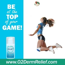O2DERM Relief Topical Healing Gel for Pain, Irritation