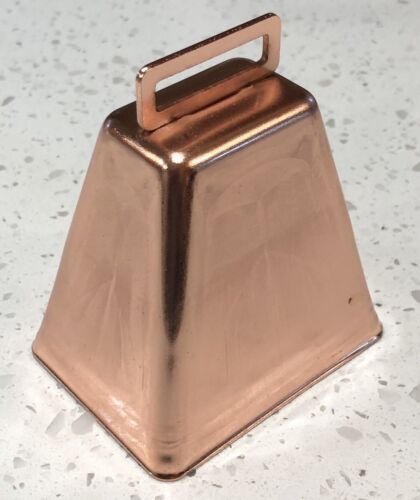 3 Inch Copper Cow Bell for Altars, Rituals! - Picture 3 of 3