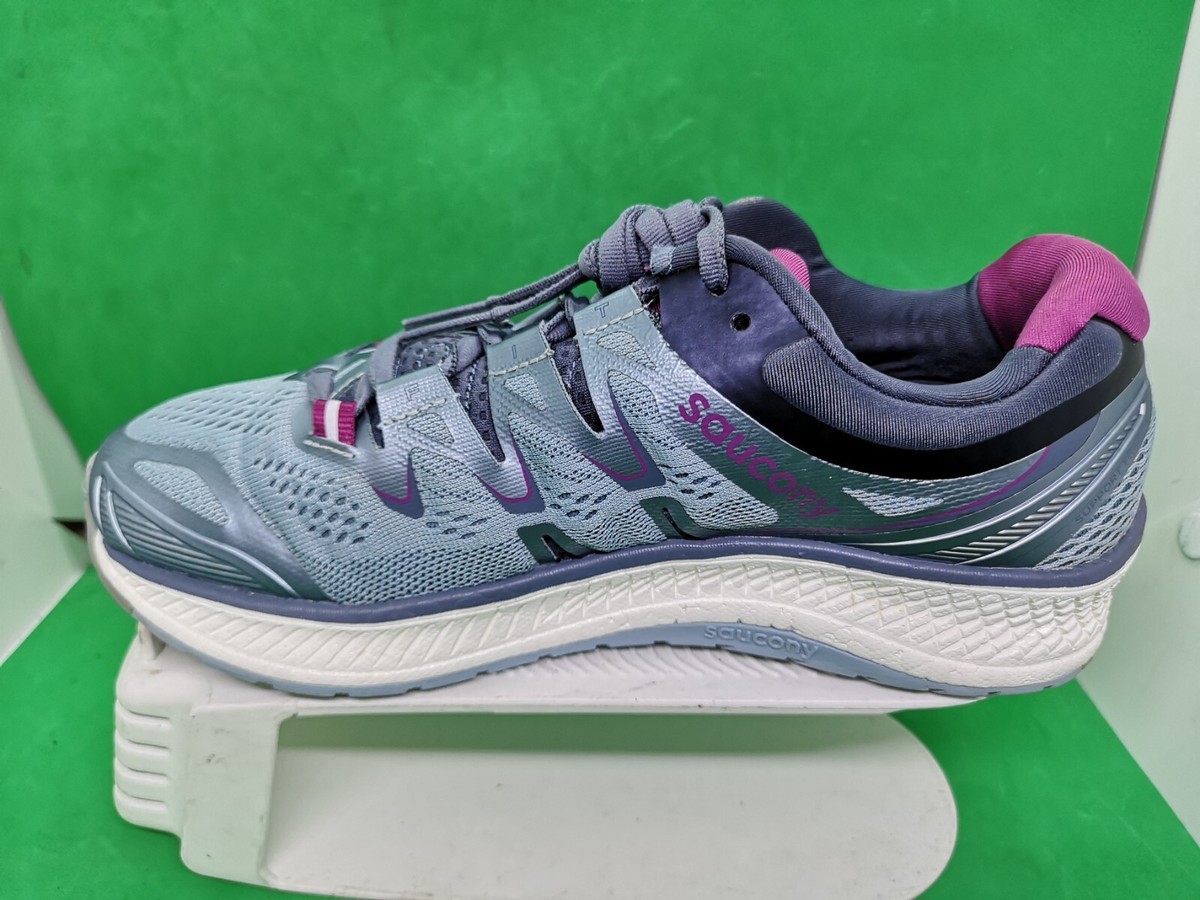 Women's Saucony Triumph Iso 4 Running Shoes - New In Box (Fog/Grey/Purple)