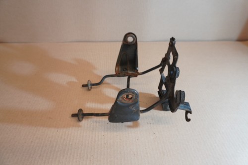 HONDA CL250 CL 250 1982 MD04 Soporte Faro Montaje Doblado Dañado - Imagen 3 de 10