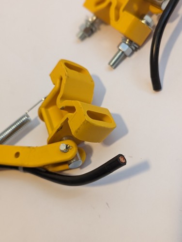 PAIR OF NEW MAGNETEK PC-200SPTC 200 A COLLECTOR ASSEMBLY 8 BAR CONDUCTUCTOR BAR - Picture 5 of 8