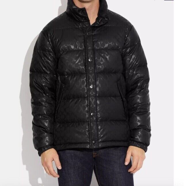 Coach 3-in-1 Shearling Parka (S) Down Puffer Jacket Black