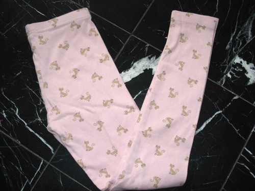 GYMBOREE Floral CHECK STRIPE POLKA DOT Print Knit LEGGINGS Pants 6 7 8 9 - Picture 10 of 40