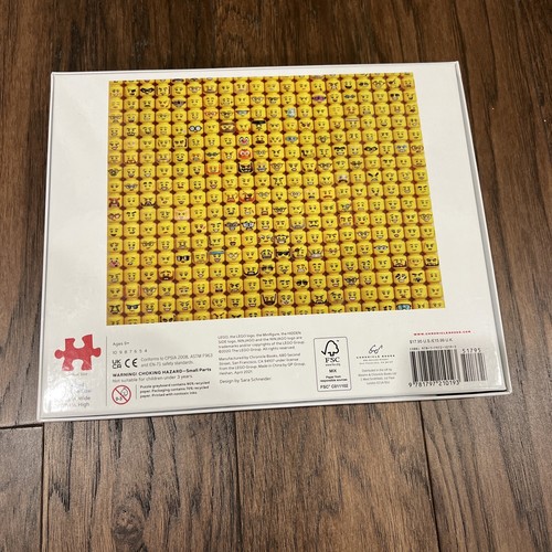 Lego Minifigures faces 1000 piece puzzle - Picture 2 of 3