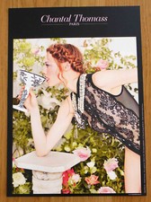 Affiche Double Face Lingerie Chantal Thomass Poster 36x25  NEUF