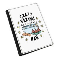 VerrüCkte Backen Mann Stars Pass-Etui HüLle ÜBerzug Etui Lustig BäCker Kuchen