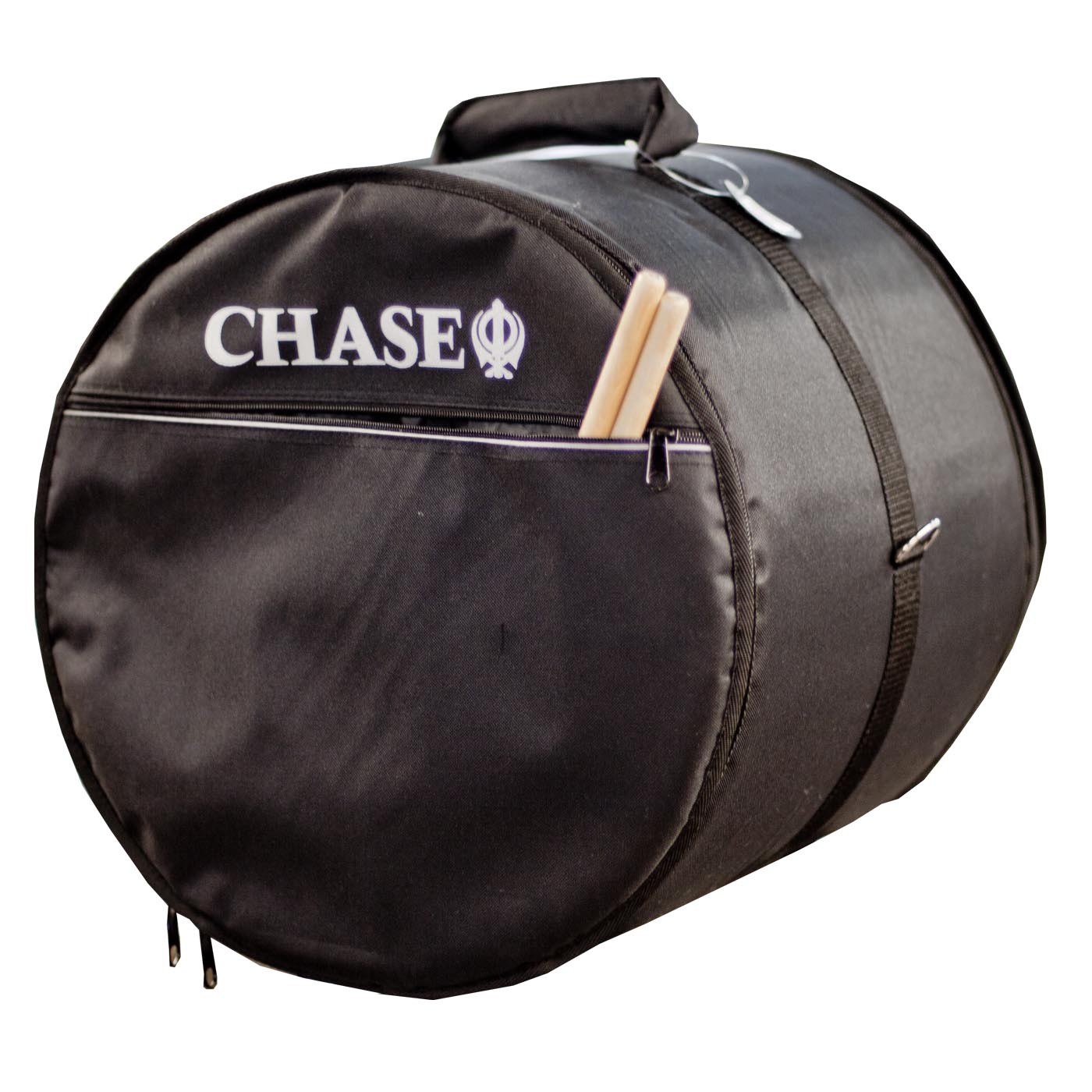 Chase Padded Drum Kit Gig Bag Set Soft Case 5 Piece Snare Bass Tom