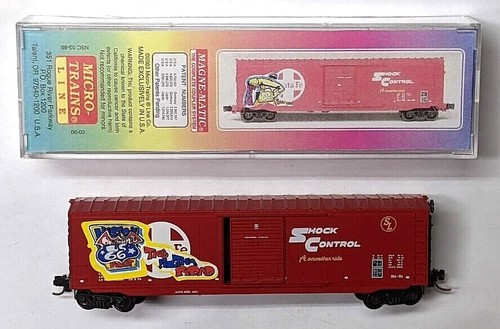MTL S Micro-Trains Special Run 3.88 Santa Fe ATSF 14597 50 pies vagón de carga CI | Zustand: New