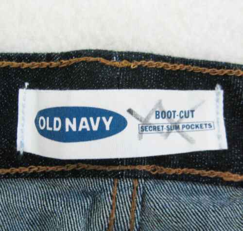 Neu Old Navy Damenjeans (Größe 22 Plus) dunkelblau Denim Hose 5 Taschen Reißverschluss Hosenschlitz - Bild 5 von 5