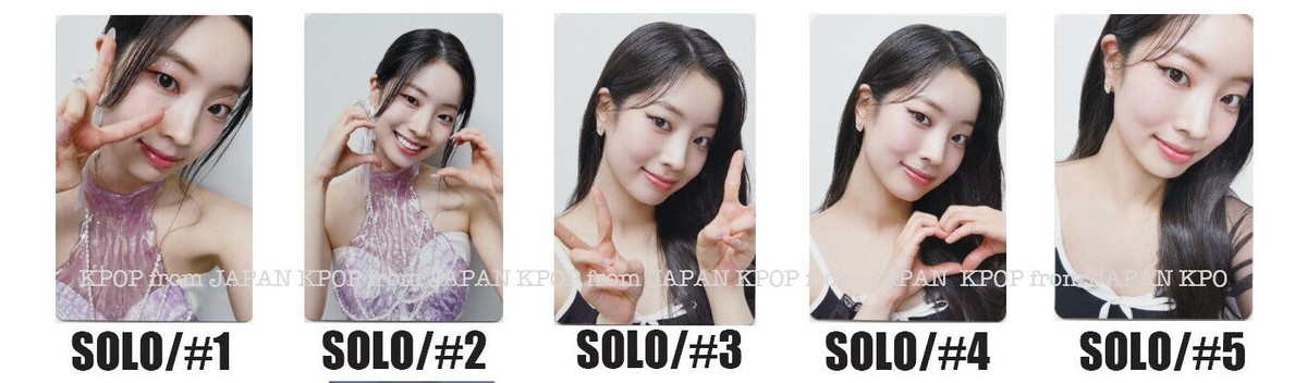 TWICE〜ダヒョン DIVE パネル当選品 DAHYUN TWICE Japan DIVE Photocard POB Tower record HMV ONCE