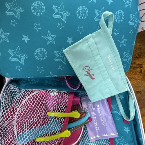 American Girl Doll Beauty Salon and Hair Products - Many Accessories with Case - Picture 18 of 22