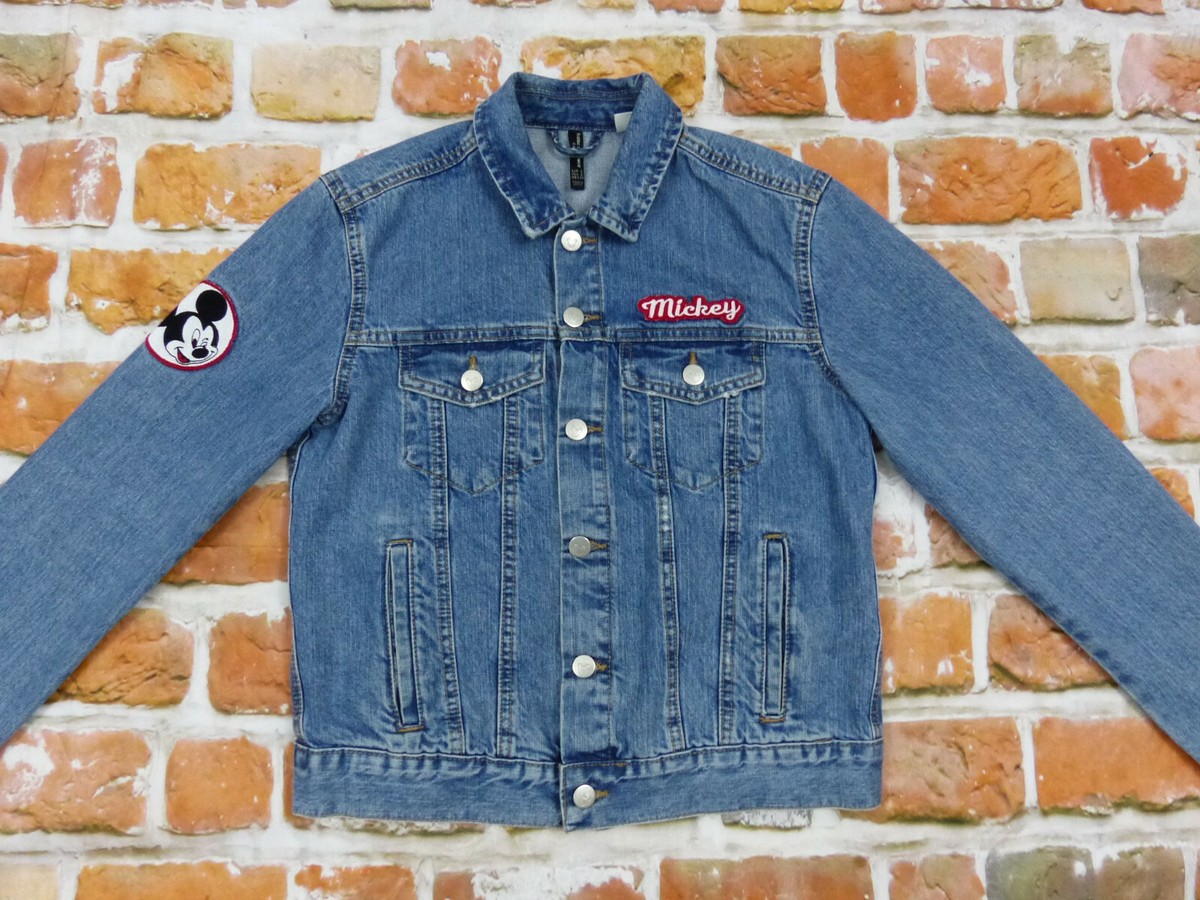 Walt Disney Décontracté Femmes Jeans Veste Mickey Minnie Mouse