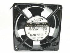 1PC ADDA AA1281HB-AT 12CM 12038 110-120V 0.25/0.20A elevator cooling fan 