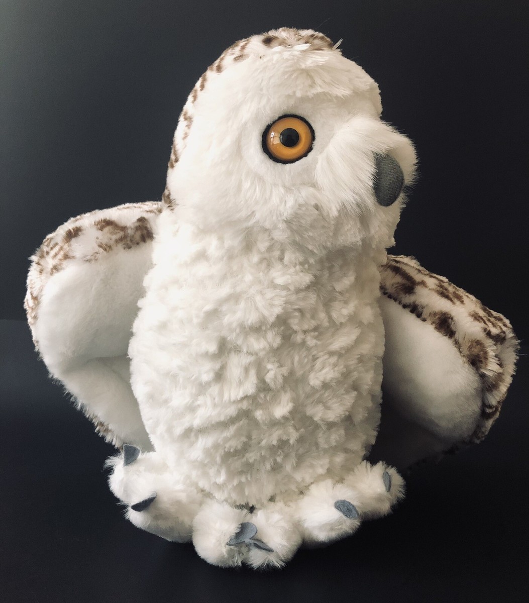 Wild Republic Snow Owl 15” Plush Stuffed Animal