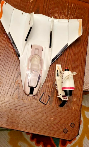 MAJOR MATT MASON RECOJET & xrg-1 aliante lotto vintage mattel 1966 - Foto 4 di 8