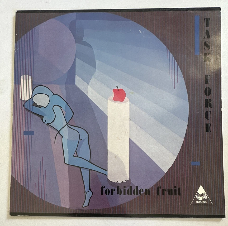 Task Force -Forbidden Fruit- Lp Record Thunderbolt ‎(THBM -001) 1983 NM / VG+ - Image 2 of 4
