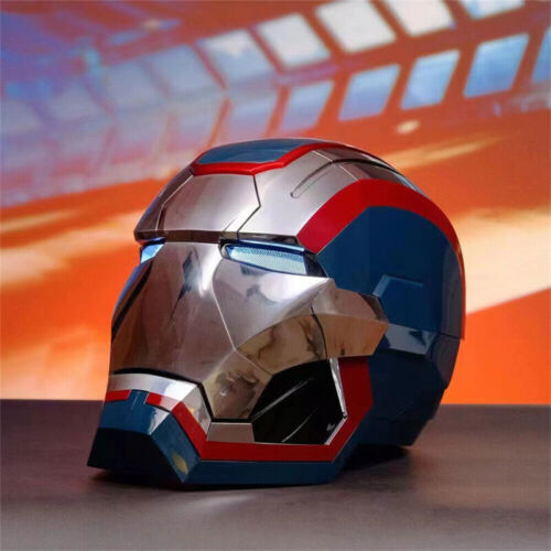 Iron Man Iron Patriot Helmet Electric Voice-Control Wearable Mask Props Cosplay - Picture 3 of 6