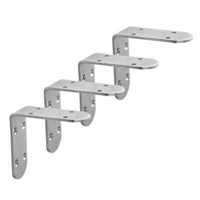 Floating Shelf BracketsSmall L Brackets Heavy Duty Corner Brace1.5in Wide Sta...