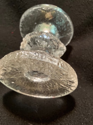 Finnish crystal candlestick - 3 1/2 “ - Picture 5 of 13