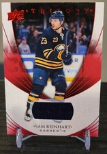 20-21 Trilogy Hockey Sam Reinhart Red Foil Jersey Parallel Card #18  Sabres!