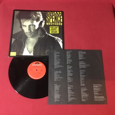 Brian Spence – Brothers *1986:Polydor 829 842-1 DJ Promotional Copy (EX