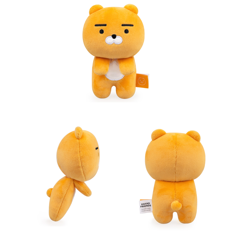 Kakao Friends 2023 Monitor Cushion Ryan & Choonsik & Apeach / Mini
