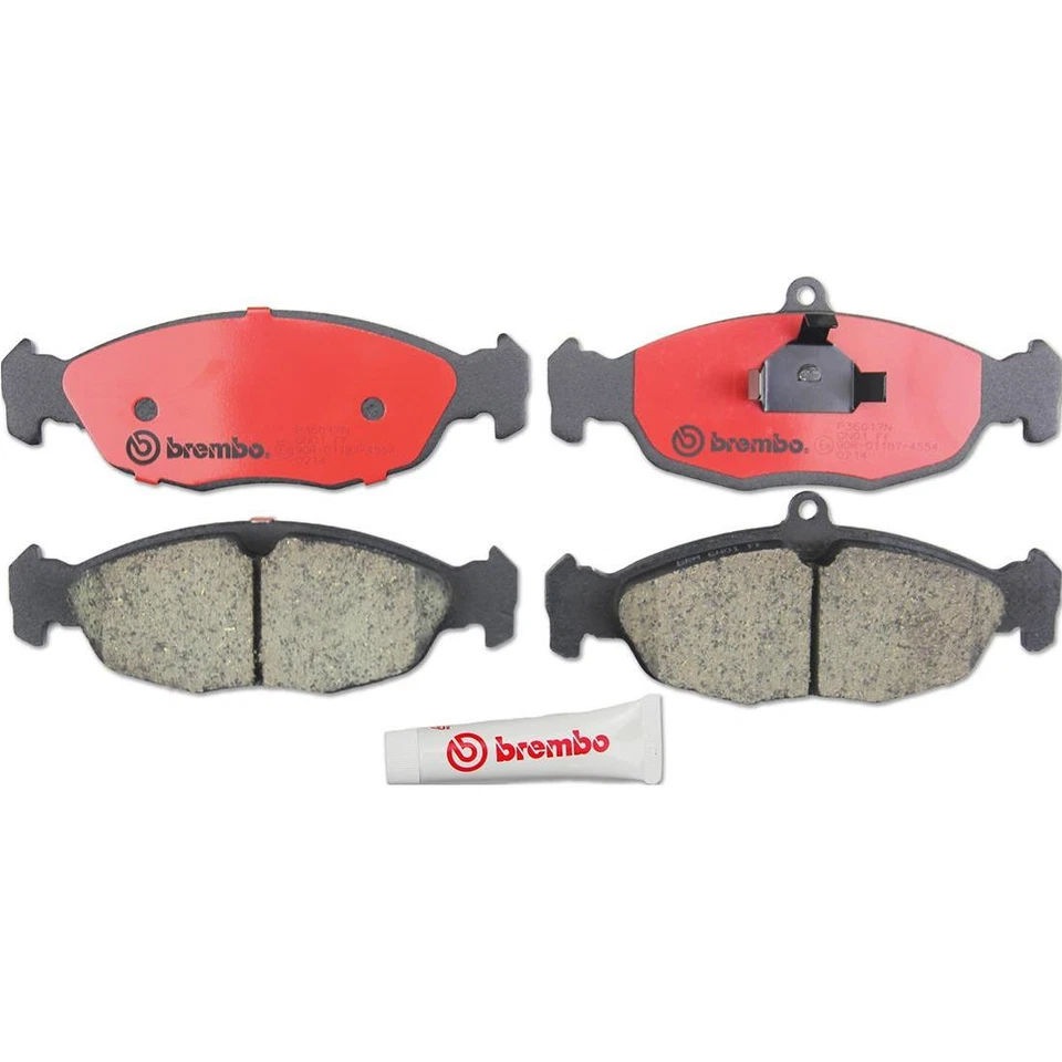 Pastilla de freno trasera Brembo 1 para Jaguar Vanden Plas 1995-2003 1995-1996 Jaguar XJ12 Foto 2 de 3