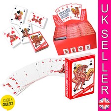 Kama Sutra Playing Cards - Cartoon Adult Valentines Hen Stag Party Naughty Gift