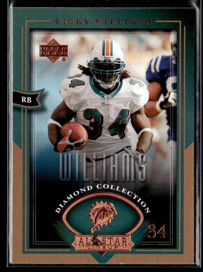 Ricky Williams - 2004 Upper Deck Diamond Collection All-Star Lineup #59