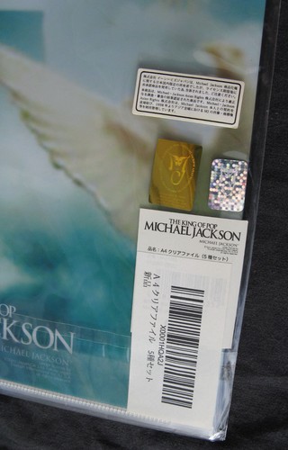 Michael Jackson Lot (5) Pochette Plastic Jacket Sleeve Folder Set JAPAN 2009 NEW - Picture 3 of 8