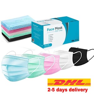 100 disposable face masks 100 disposable face masks