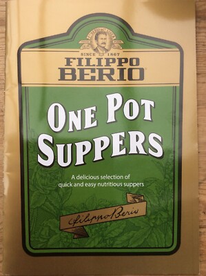 NEU FILIPPO BERIO EIN TOPF ABENDESSEN BUCH KOCHBUCH HÜHNER LACHS KUCHEN BRISKET