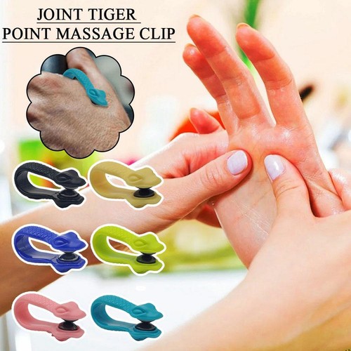 Acupressure Hand Pressure Point Clip Kidney Care Joint Tiger Point Massage new