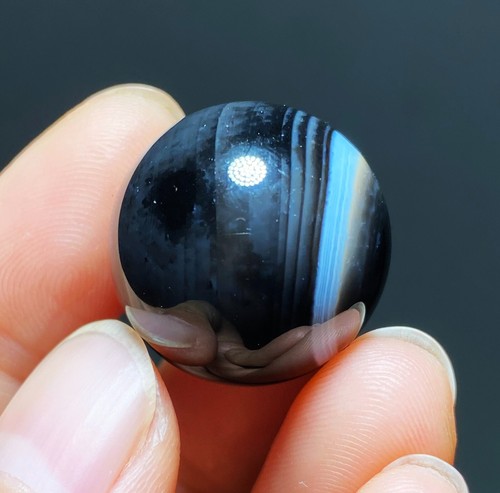 TOP 10.8G Natural Gobi Agate Eyes Agate/Crystal The Ball Madagascar C273 - Picture 10 of 12