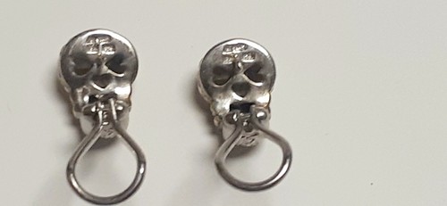 18K Judith Ripka Designed With Sterling Silver 925 & Gemstone Earrings - Picture 12 of 15