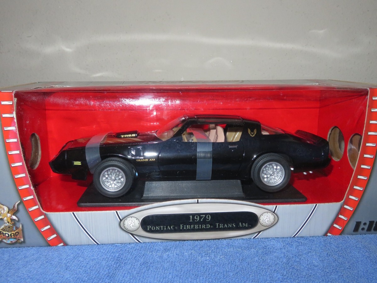 1979 Pontiac Firebird Trans Am Black 1/18 Diecast Model Car