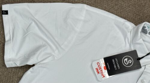 Polo da golf uomo Swannies Cabot ricamata manica corta taglia large - Foto 2 di 7