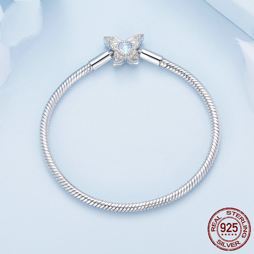 Mondstein Butterfly Base Bracelet S925 Women's Fresh Bracelet - Picture 4 of 6