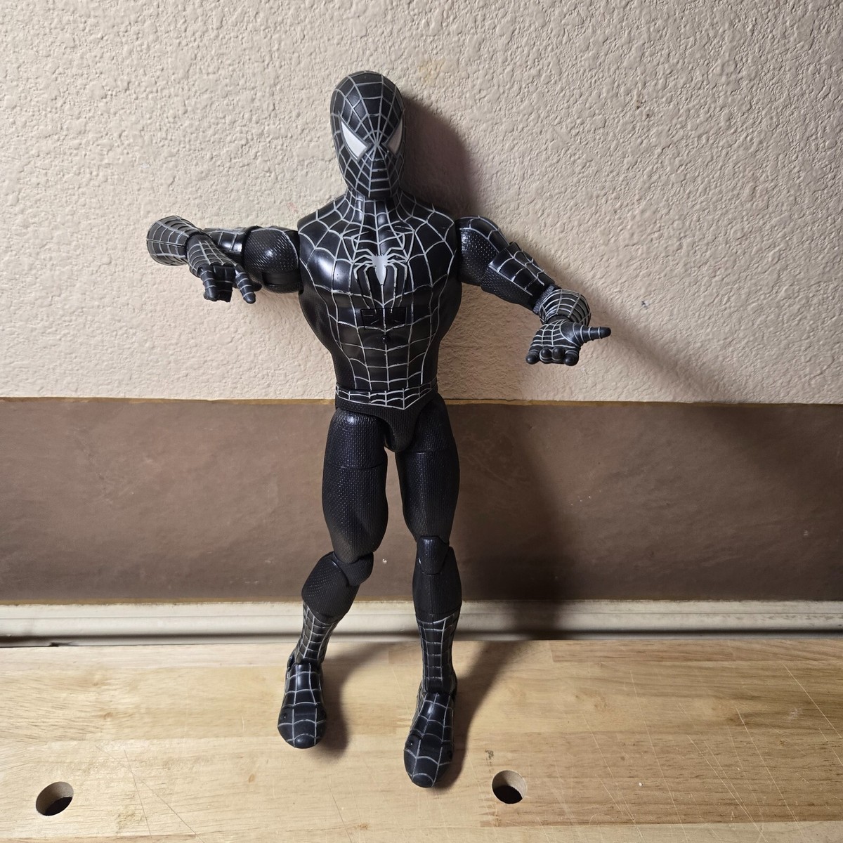 ※*‪様 新品未開封　千値練 ソフビナル　スパイダーマン　 BLACK SUIT スパイダーマン：スパイダーバース SVアクション スパイダーマン
