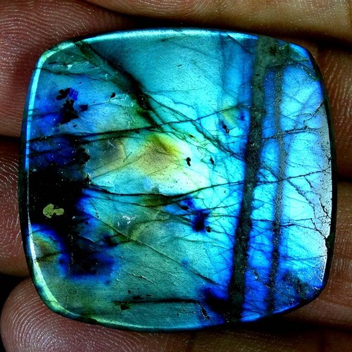 Labradorite Cabochon Untreated Natural Flashing Loose Gemstone DC88 - Picture 107 of 107