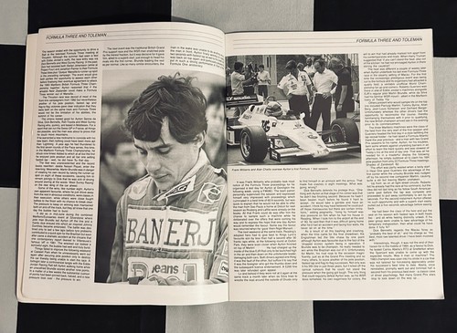 AYRTON SENNA KIMBERLEYS GRAN PREMIO PILOTO DE CARRERAS N.º 5 LIBRO 1987 TOLEMAN LOTUS - Imagen 3 de 5
