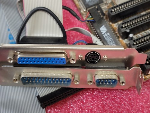 Intel Triton II Socket 7 Motherboard, Ciryx 6x86 166 CPU 80Mb RAM & Video #ME57 - Picture 5 of 10