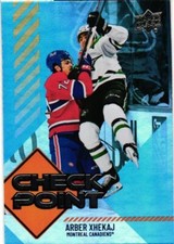 Arber Xhekaj - Montreal Canadians- 2024-25 Upper Deck - CHECK POINT-  #CP-16